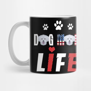 Maltese Mom Life Patriotic America 4Th Of July Mug